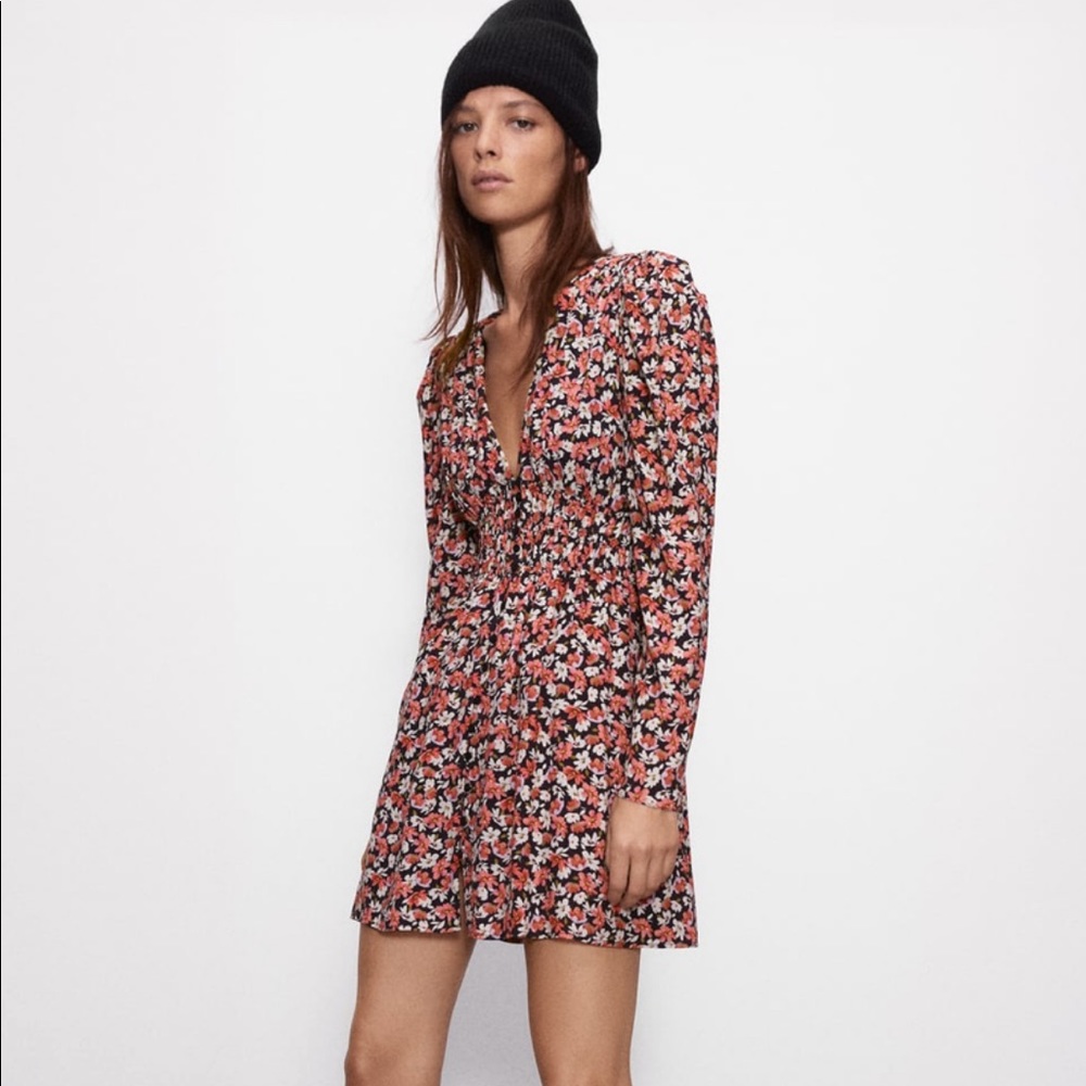 BNWT ZARA Print Dress